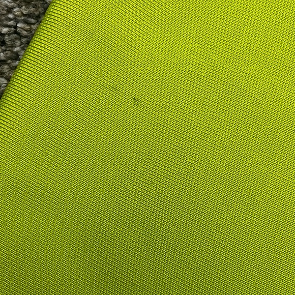 Lime Green Asymmetrical One Shoulder Embellished Maxi Dress - Picture 10 of 11